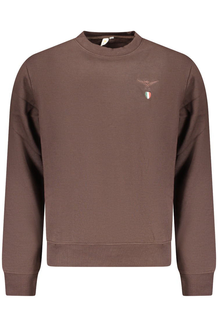 Sweatshirt ACCADEMIA MILITARE de homem castanha