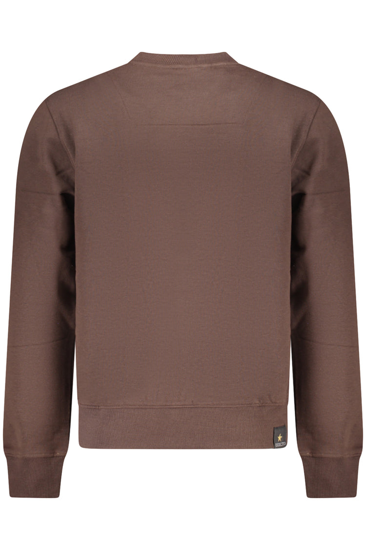 Sweatshirt ACCADEMIA MILITARE de homem castanha
