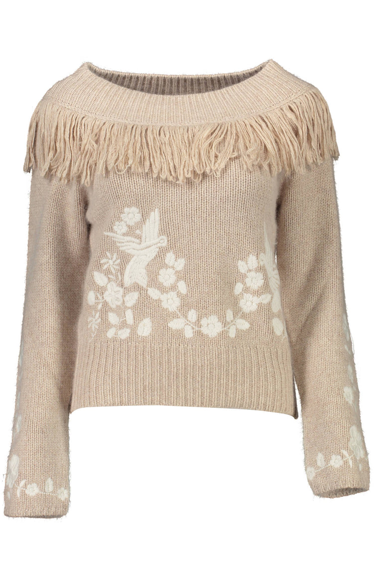 Camisola BLUGIRL de mulher bege