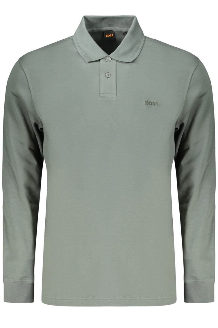 Polo BOSS de homem verde
