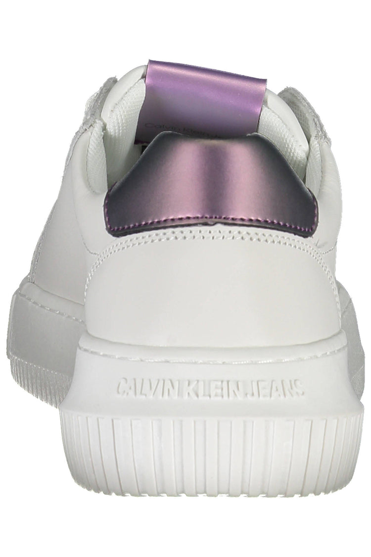 Sapatilhas CALVIN KLEIN de mulher brancas
