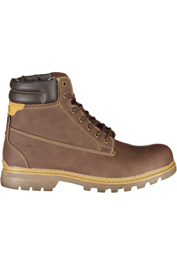 Botins CARRERA de homem castanhos