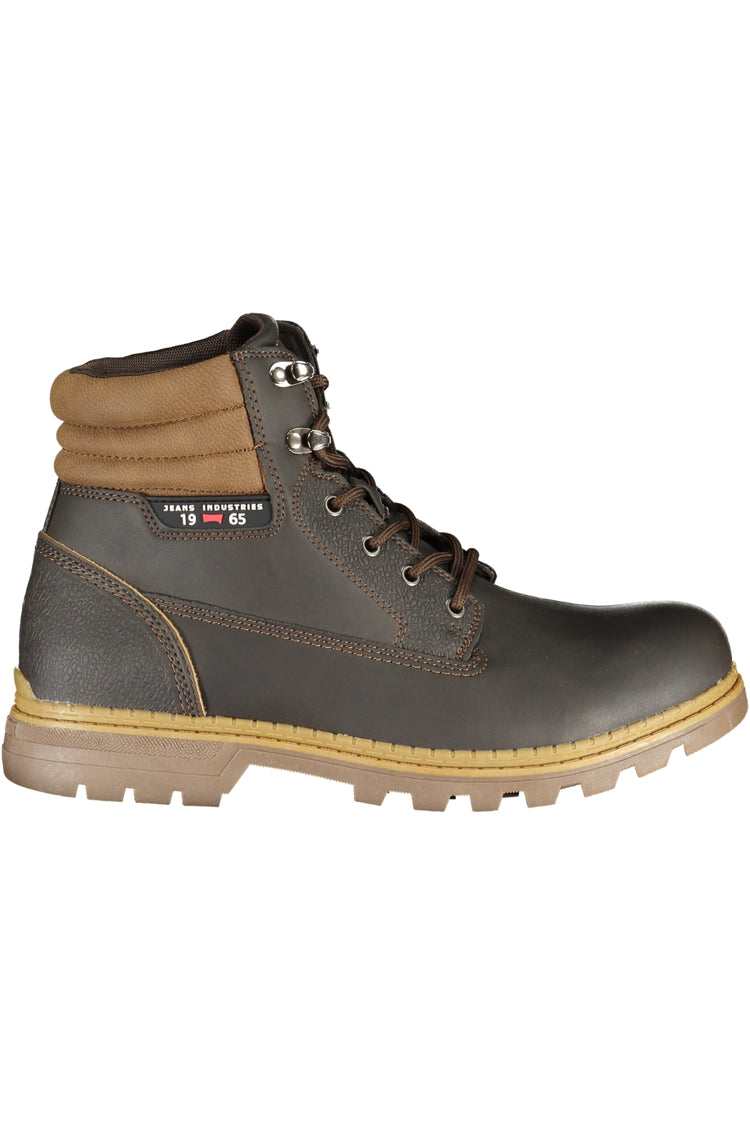 Botins CARRERA de homem castanhos