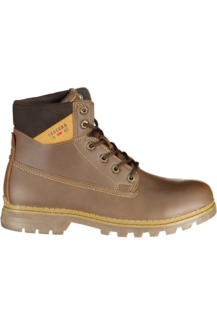 Botins CARRERA de homem castanhos