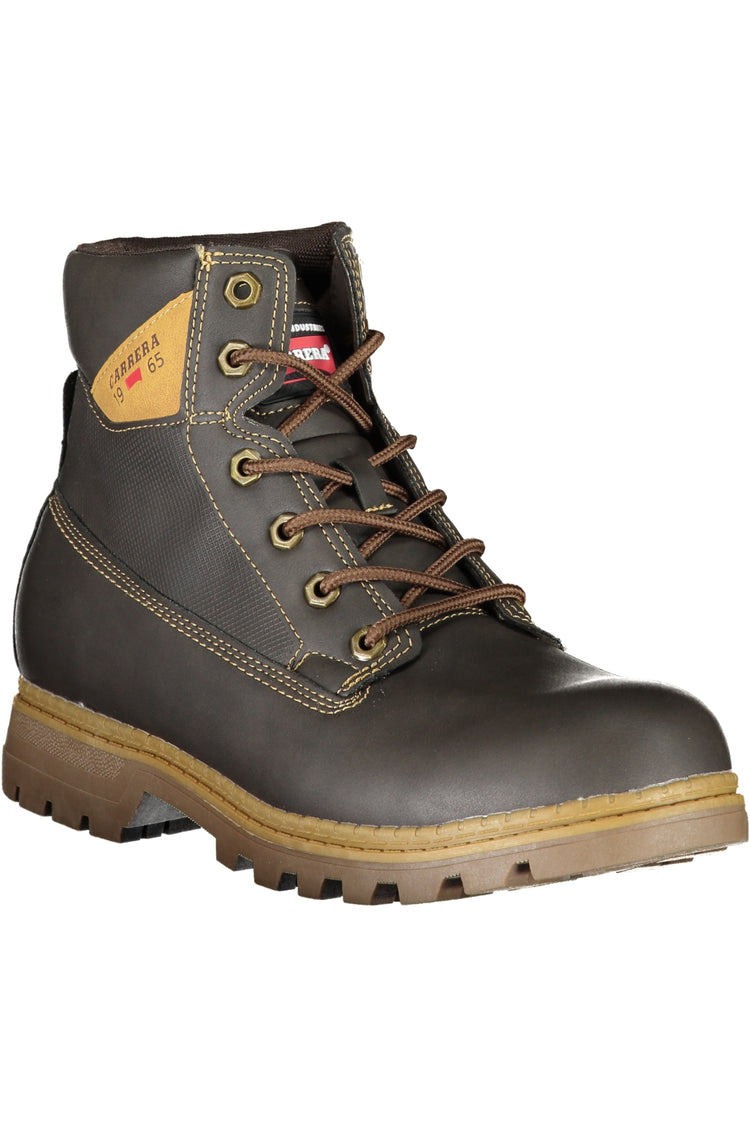 Botins CARRERA de homem castanhos