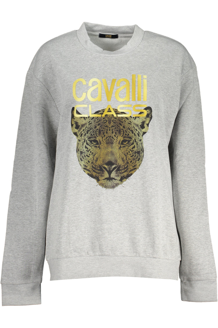 Sweatshirt CAVALLI CLASS de mulher cinzenta