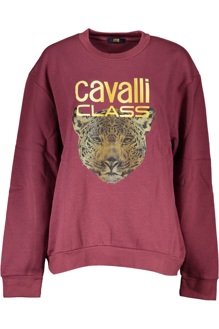 Sweatshirt CAVALLI CLASS de mulher roxa