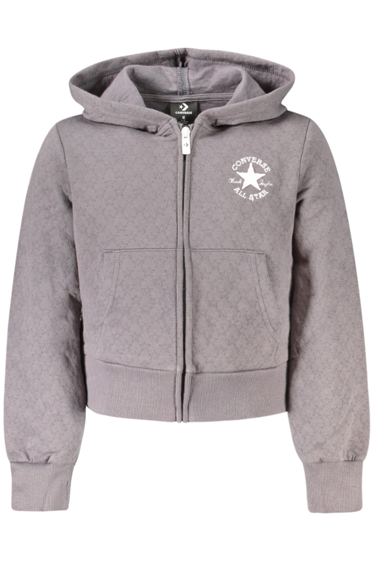 Sweatshirt CONVERSE de menina cinzenta