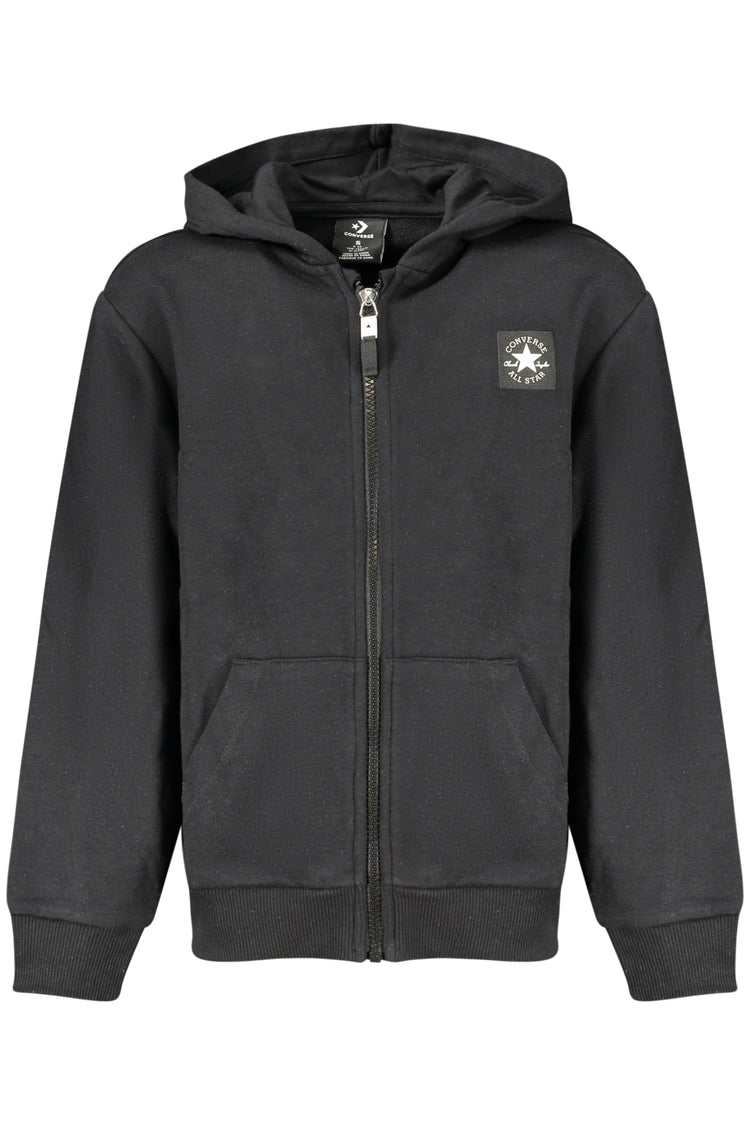 Sweatshirt CONVERSE de menino preta