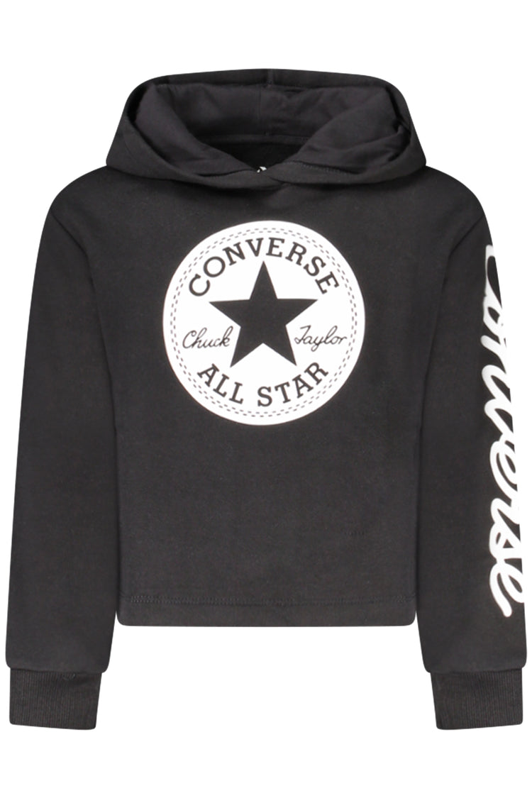 Sweatshirt CONVERSE de menina preta