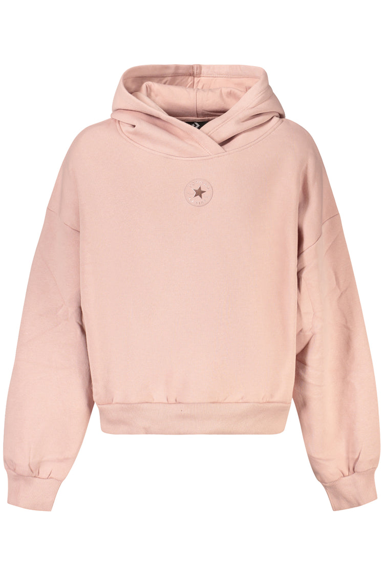 Sweatshirt CONVERSE de menina rosa