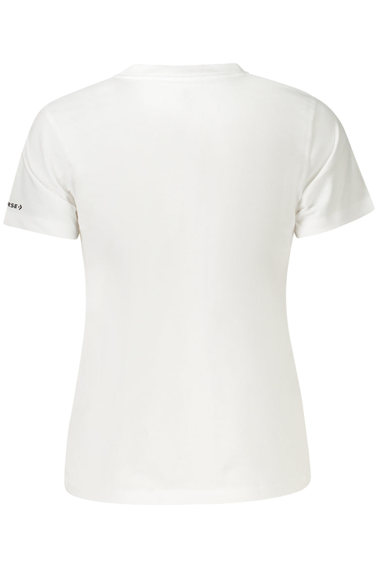 T-shirt CONVERSE de menina branca