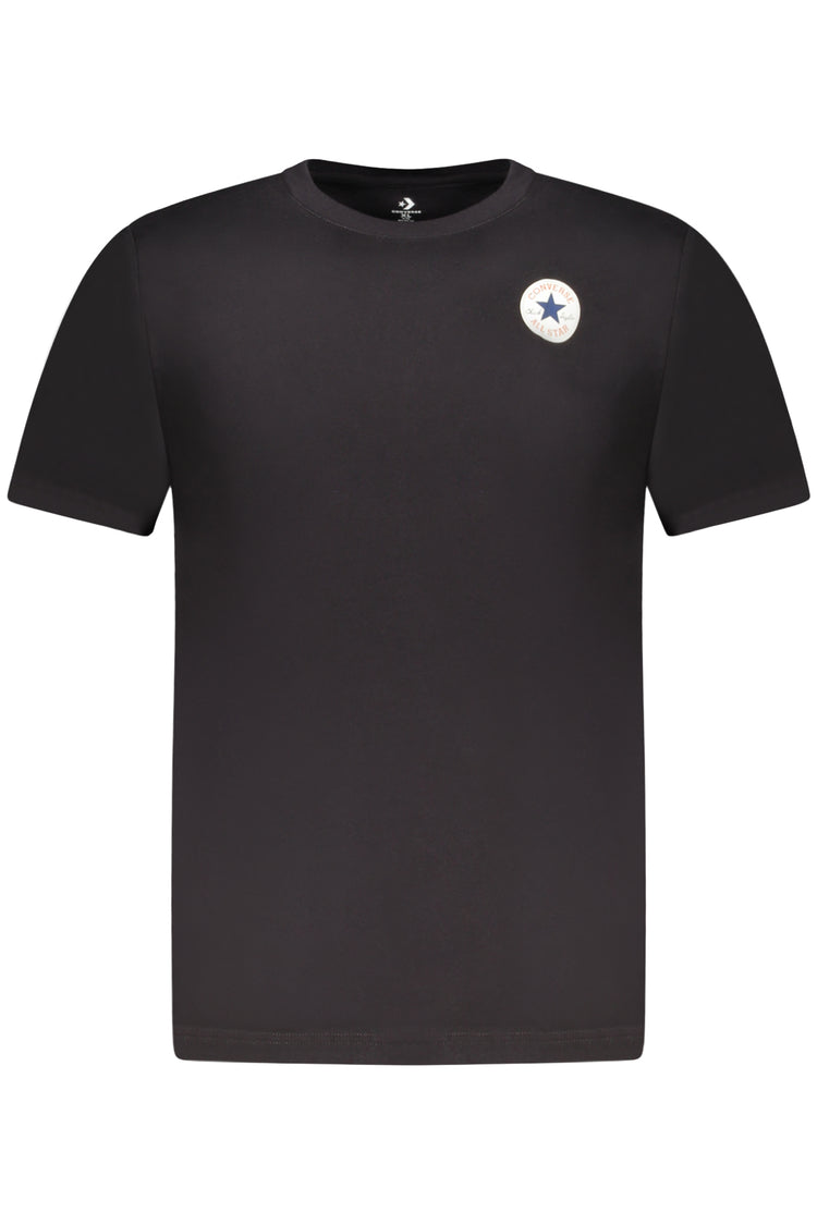 T-shirt CONVERSE de menino preta