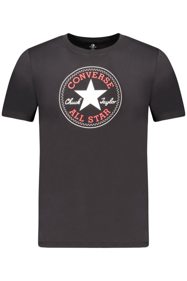 T-shirt CONVERSE de menino preta