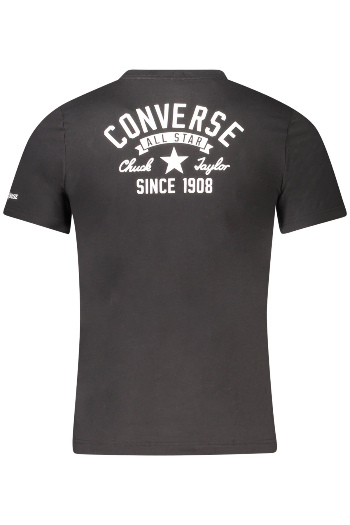 T-shirt CONVERSE de menino preta