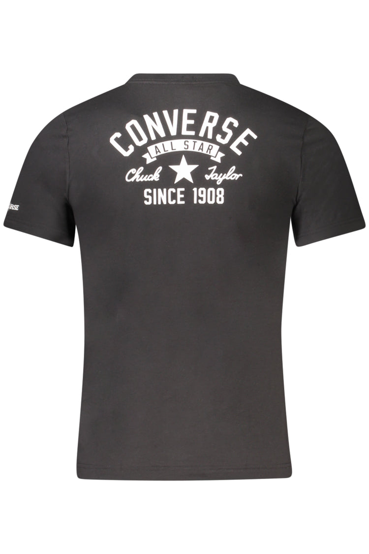 T-shirt CONVERSE de menino preta