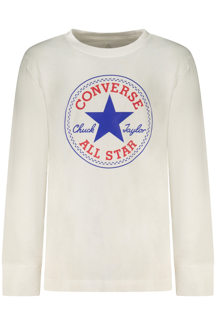 T-shirt CONVERSE de menino branca