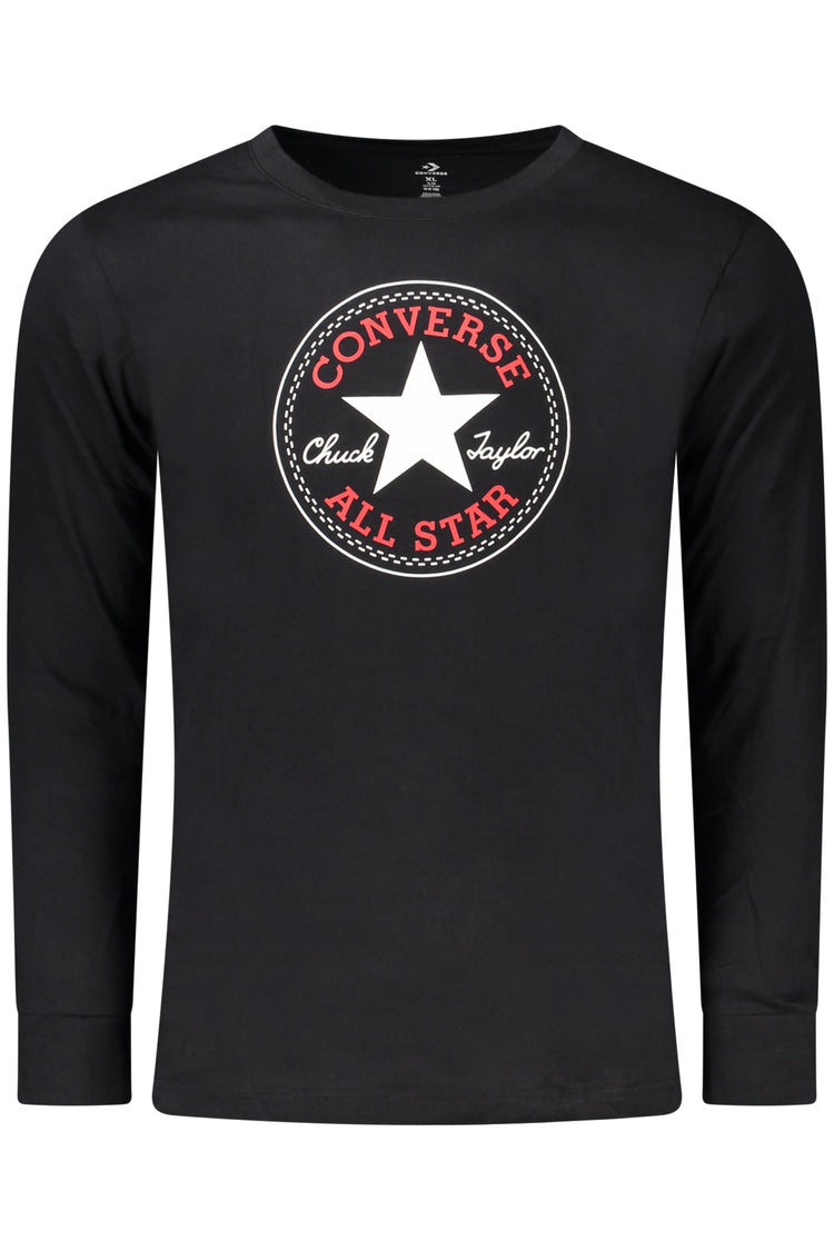 T-shirt CONVERSE de menino preta