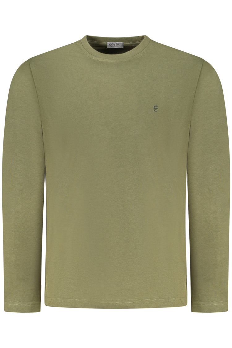 T-shirt COVERI MOVING de homem verde