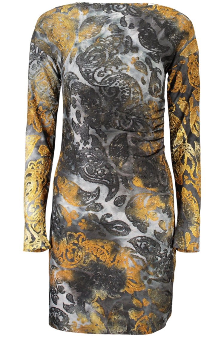 Vestido DESIGUAL de mulher azul