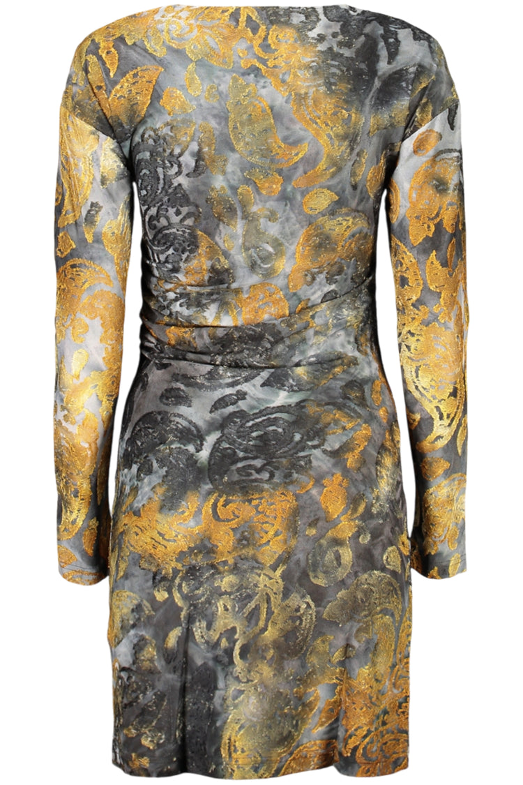 Vestido DESIGUAL de mulher azul