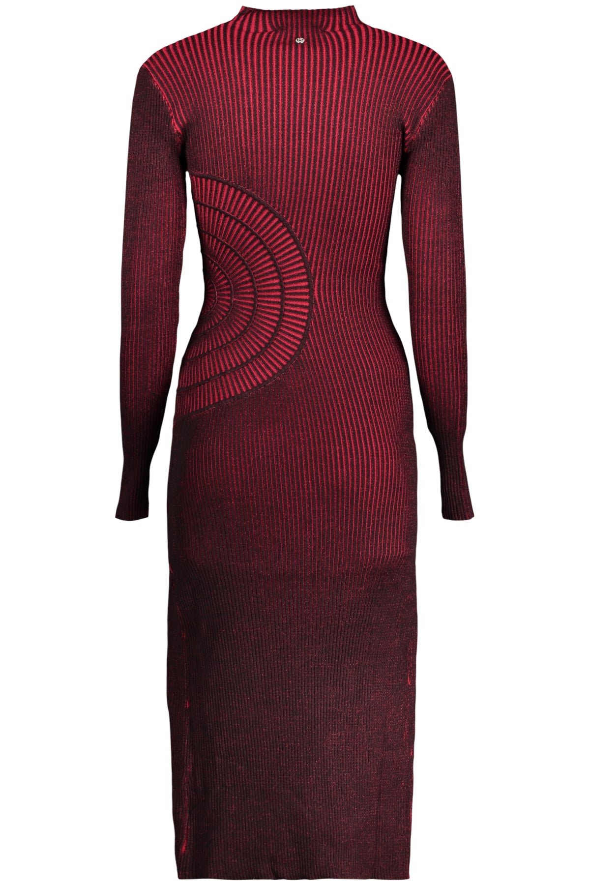 Vestido DESIGUAL de mulher vermelho