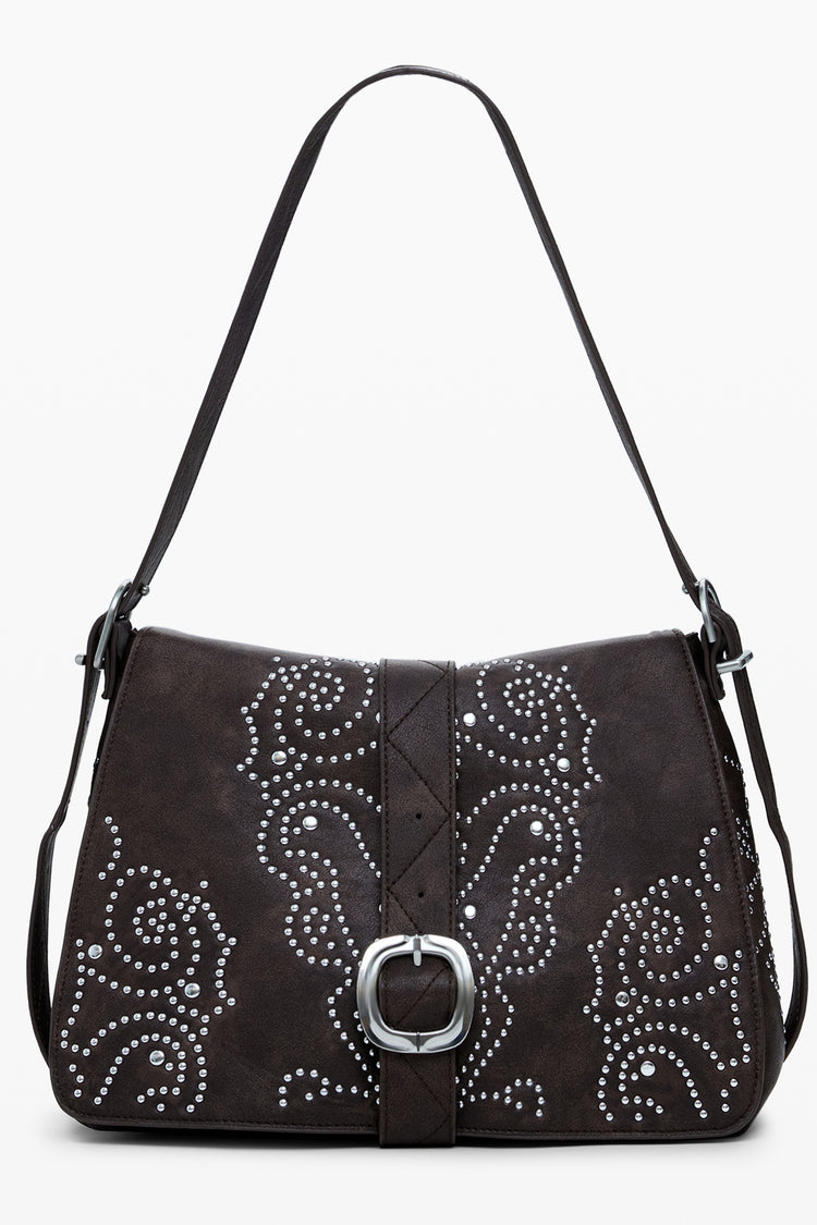 Mala DESIGUAL de mulher castanha