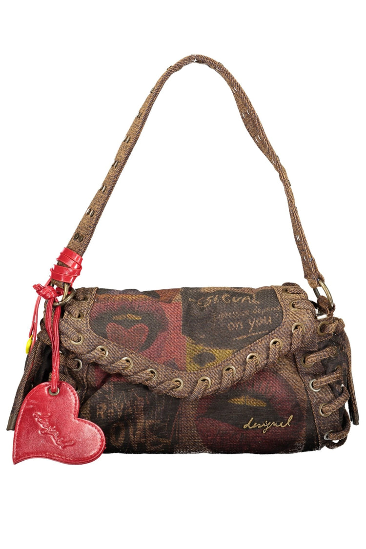 Mala DESIGUAL de mulher castanha