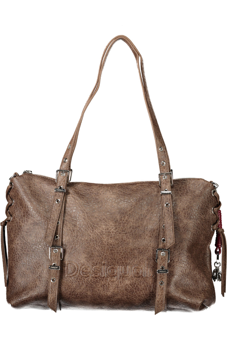 Mala DESIGUAL de mulher castanha