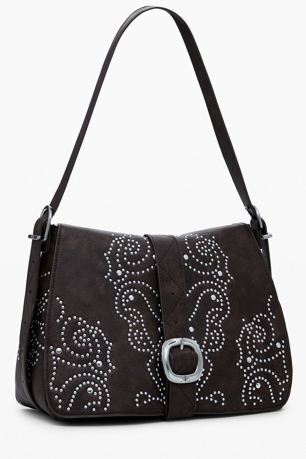 Mala DESIGUAL de mulher castanha