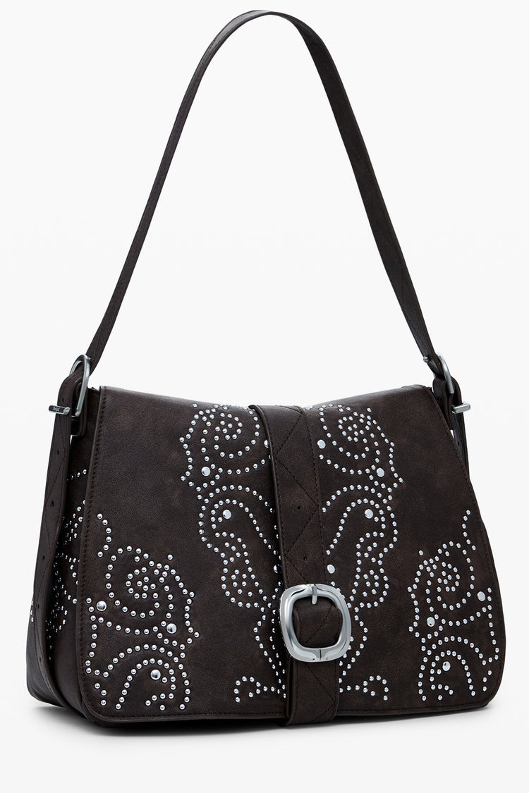 Mala DESIGUAL de mulher castanha