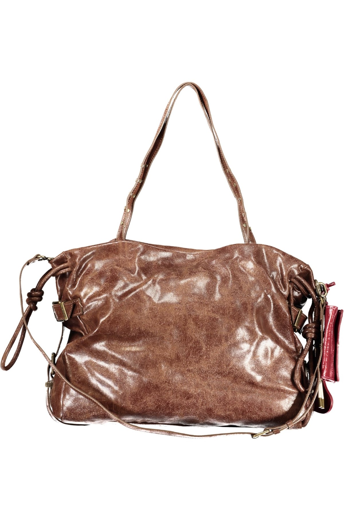 Mala DESIGUAL de mulher castanha