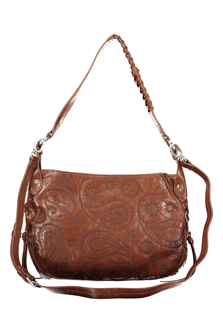 Mala DESIGUAL de mulher castanha