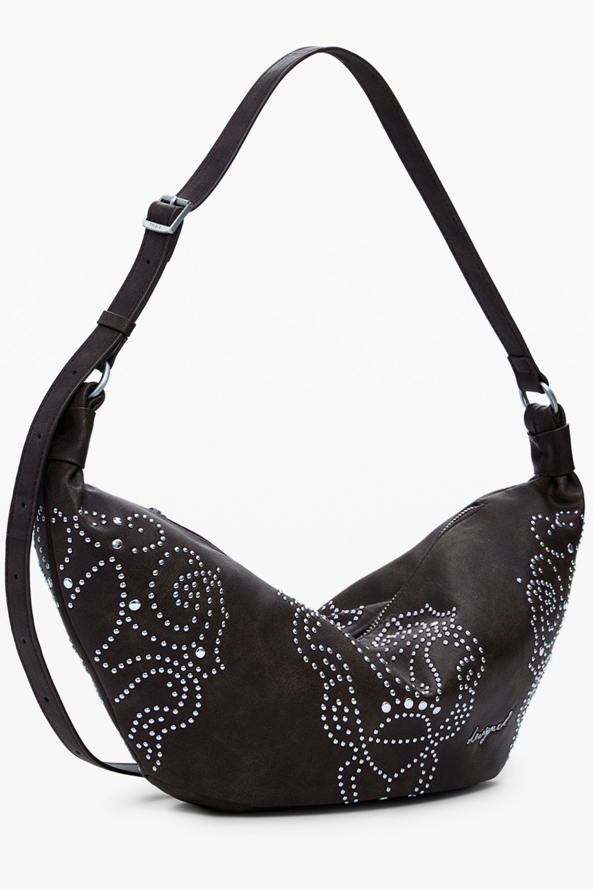 Mala DESIGUAL de mulher castanha