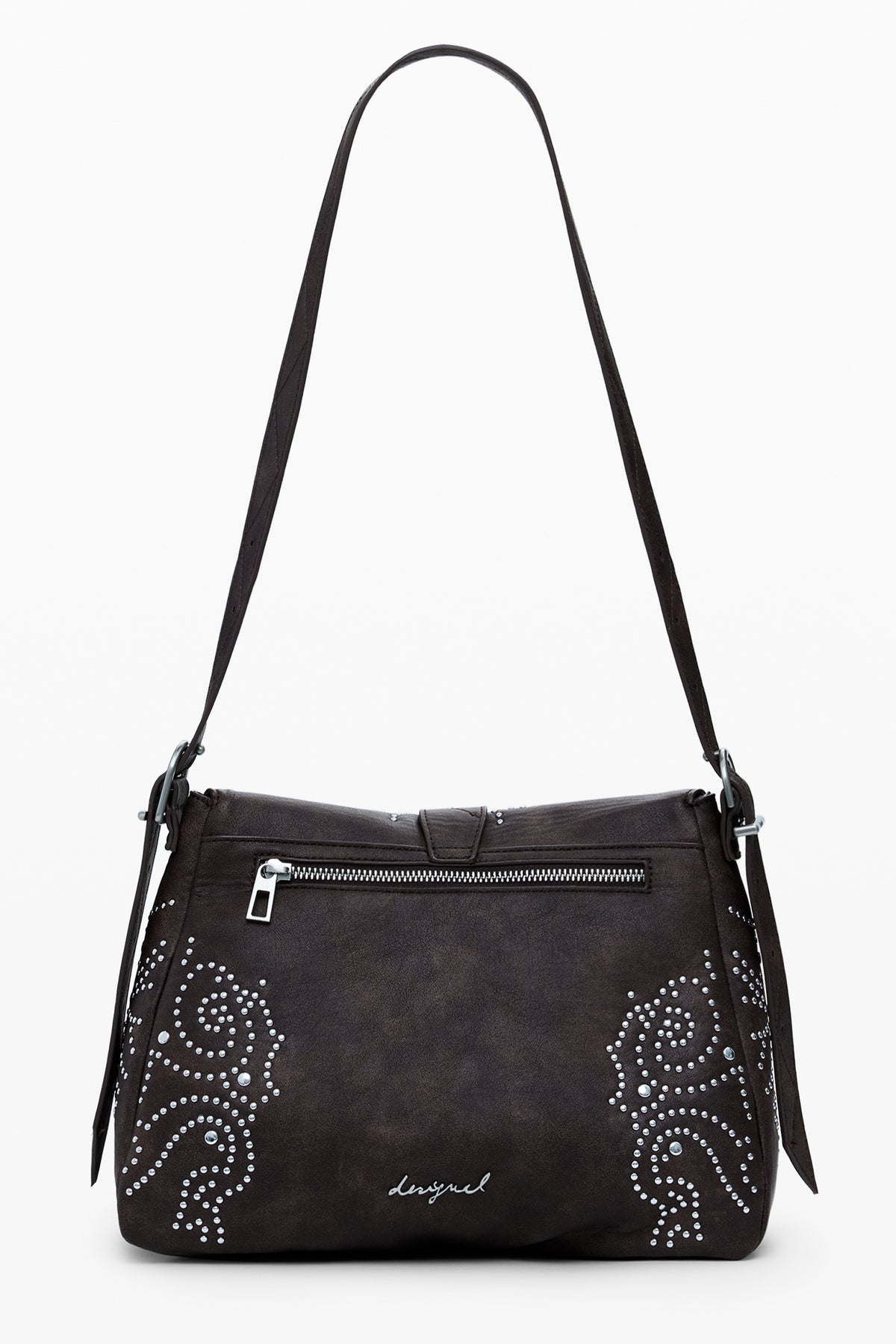 Mala DESIGUAL de mulher castanha