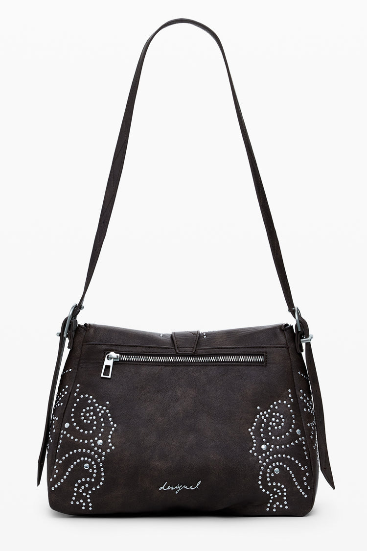 Mala DESIGUAL de mulher castanha