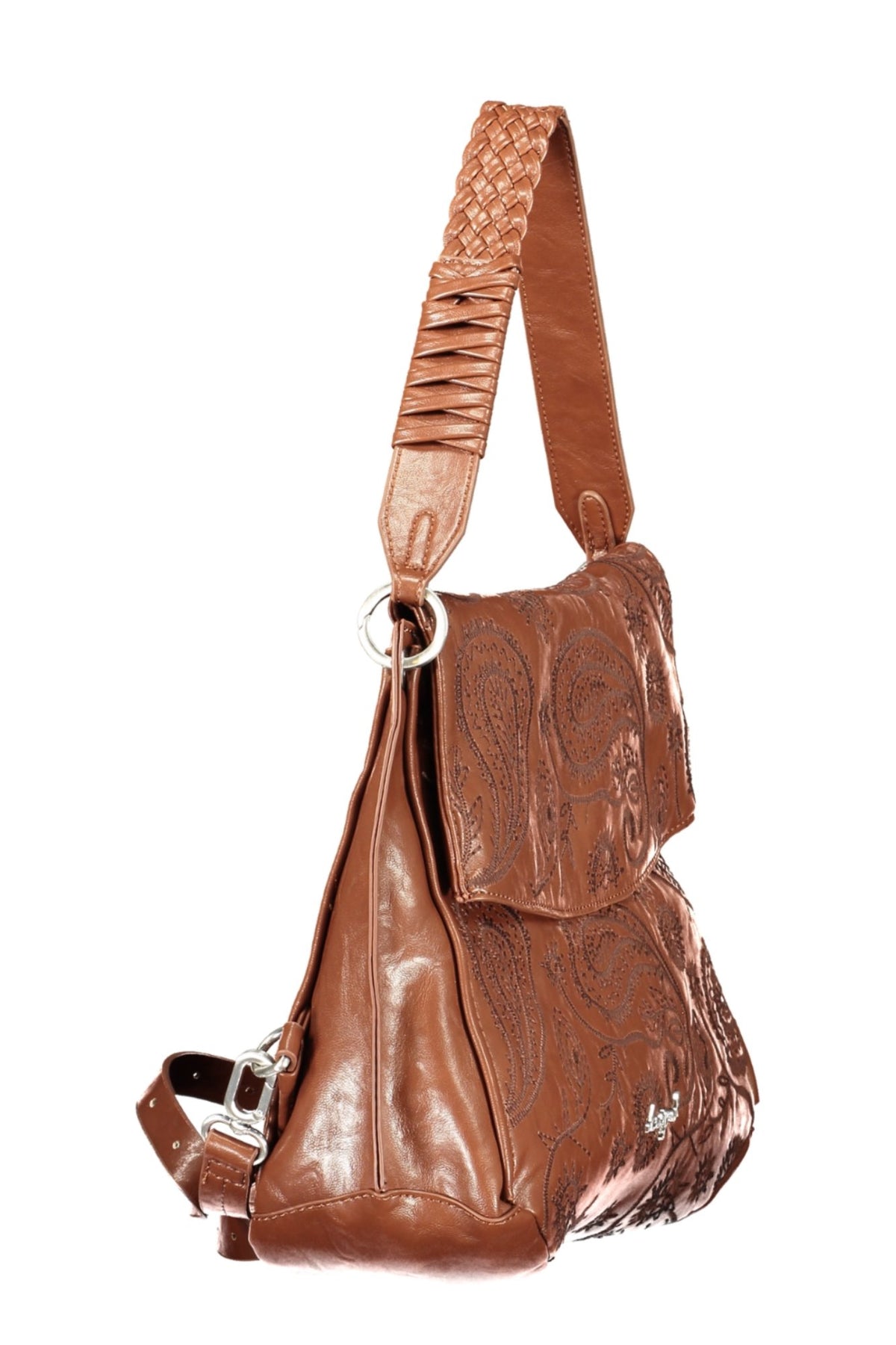 Mala DESIGUAL de mulher castanha