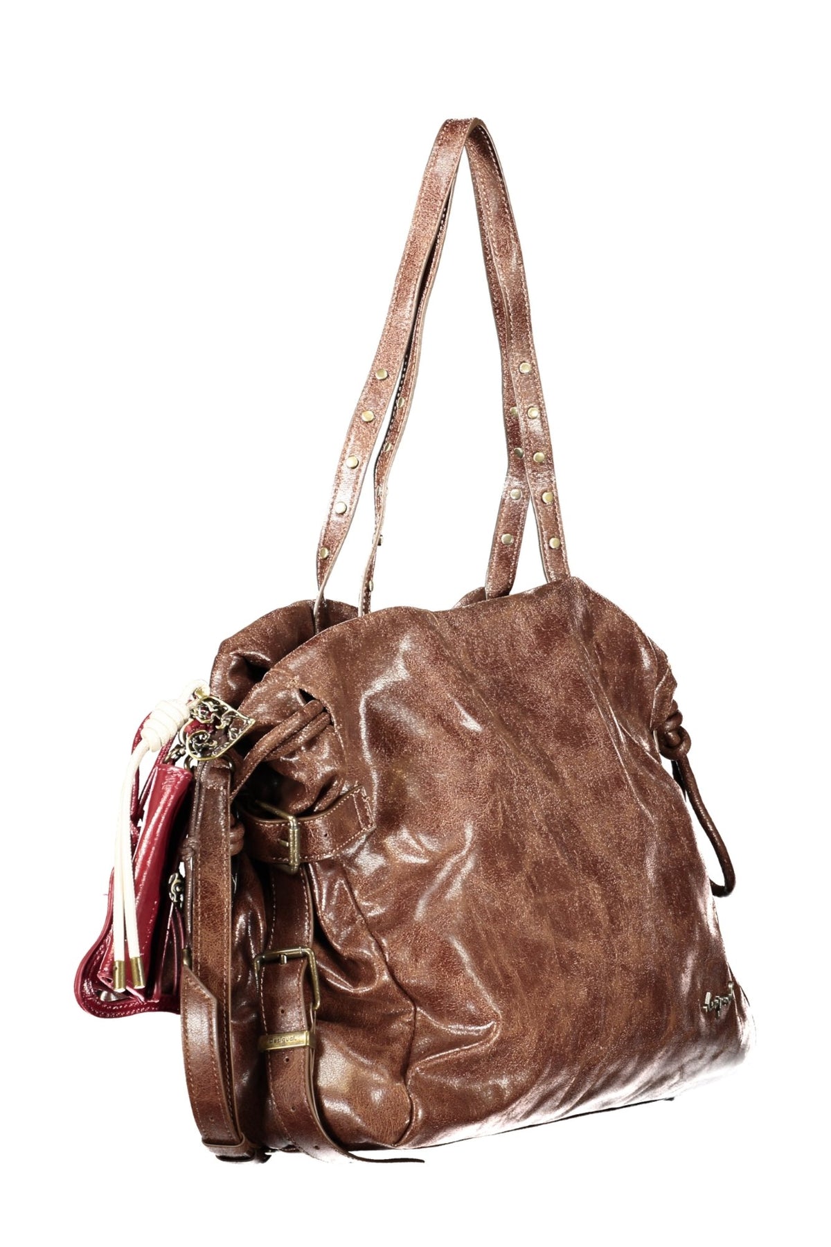 Mala DESIGUAL de mulher castanha