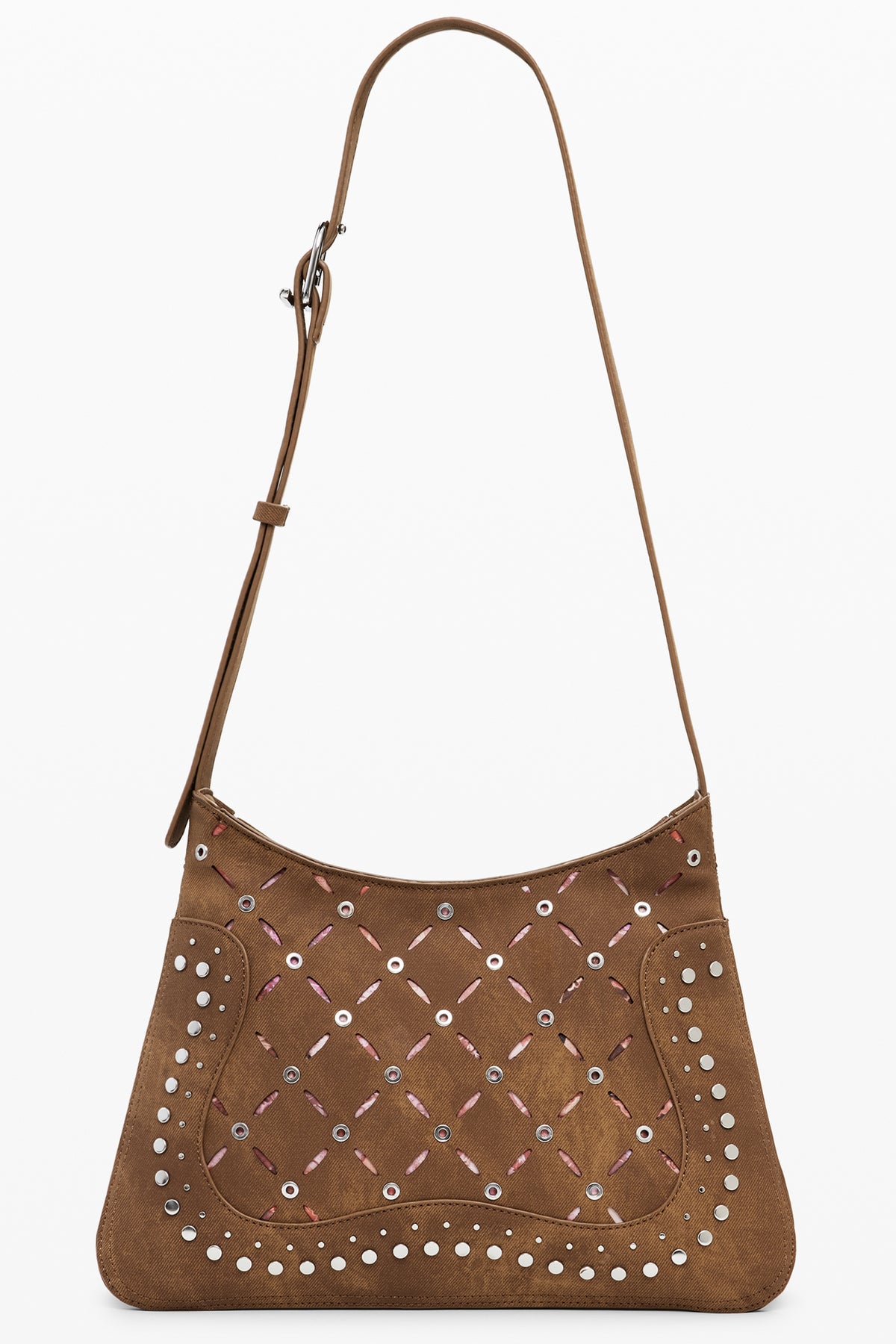 Mala DESIGUAL de mulher castanha