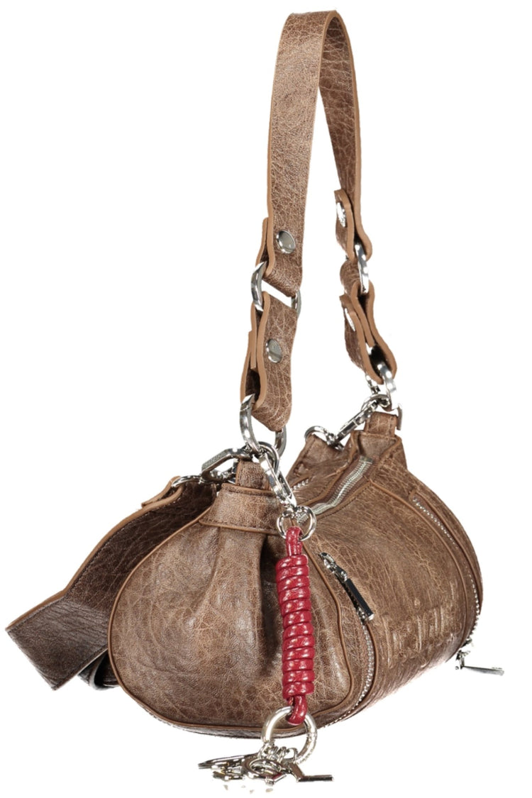 Mala DESIGUAL de mulher castanha