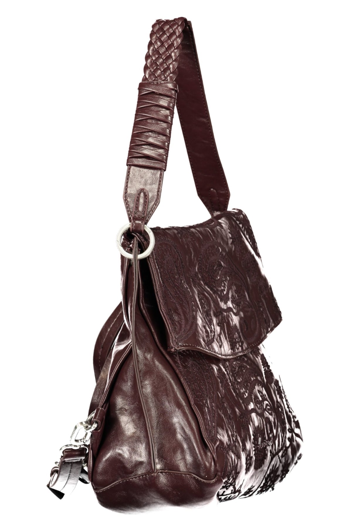 Mala DESIGUAL de mulher castanha