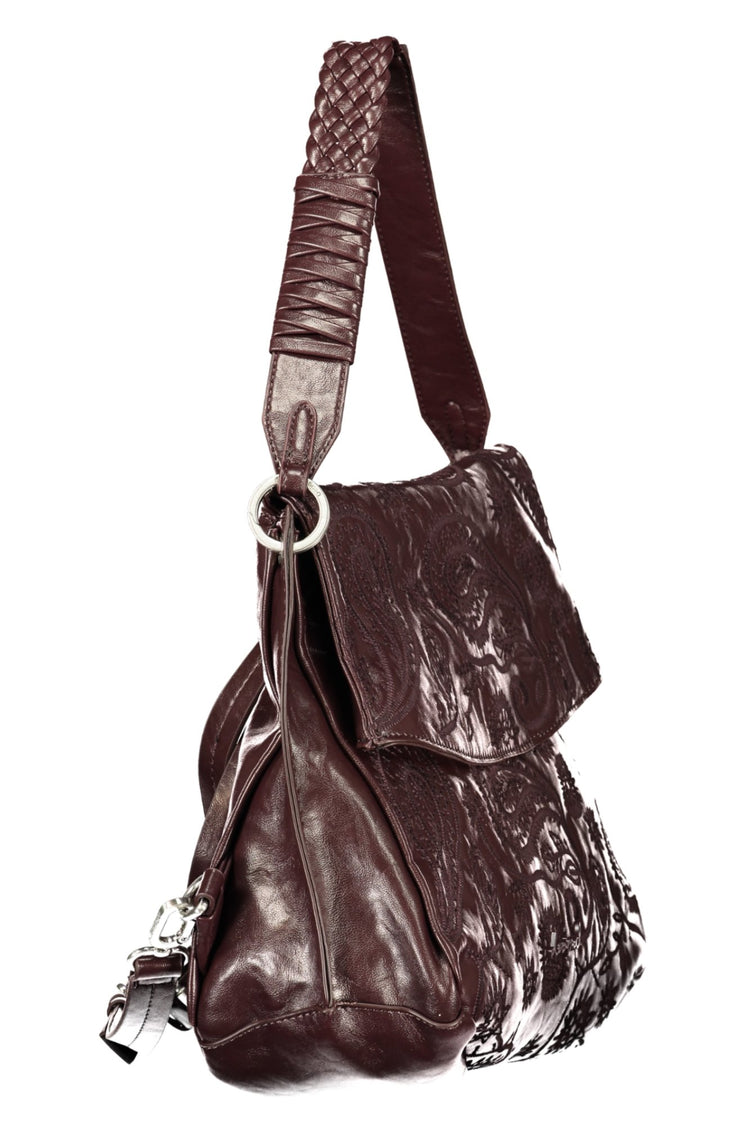Mala DESIGUAL de mulher castanha