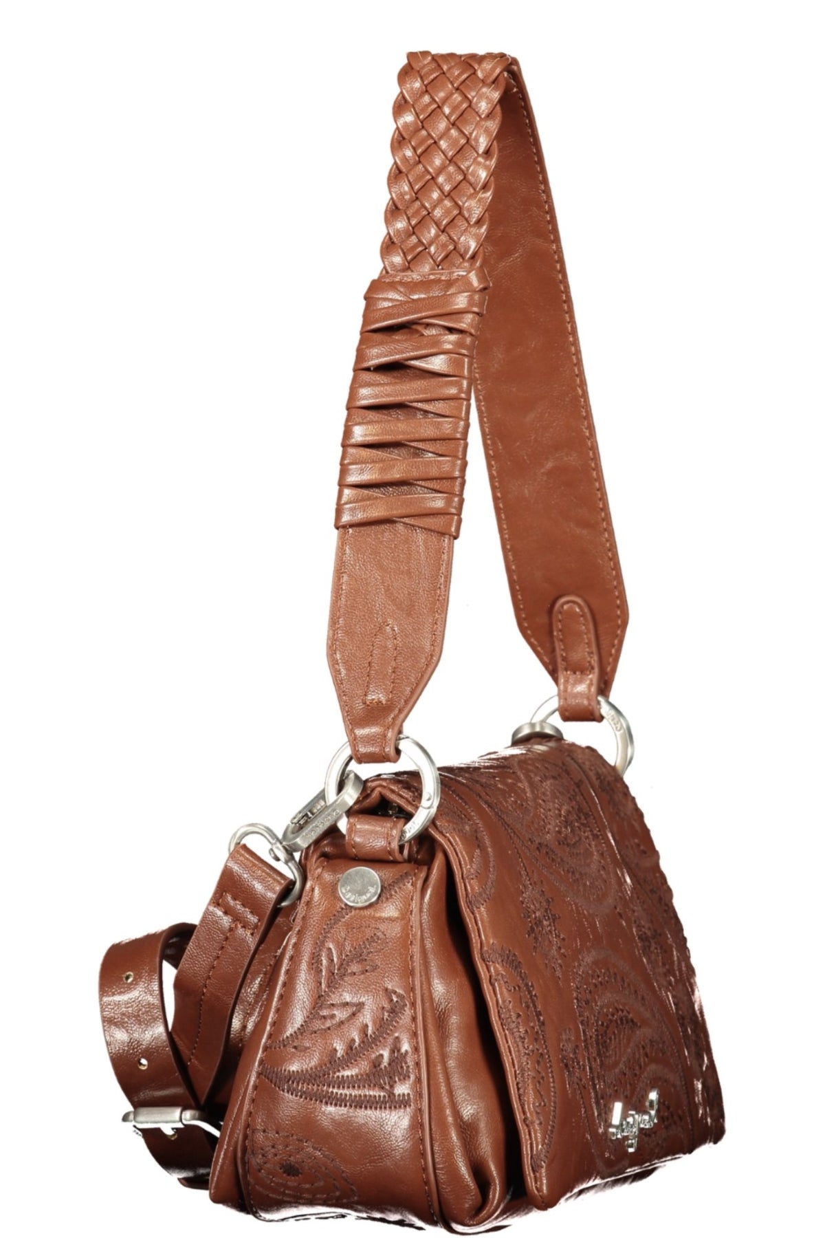 Mala DESIGUAL de mulher castanha