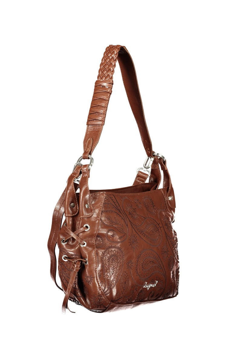 Mala DESIGUAL de mulher castanha