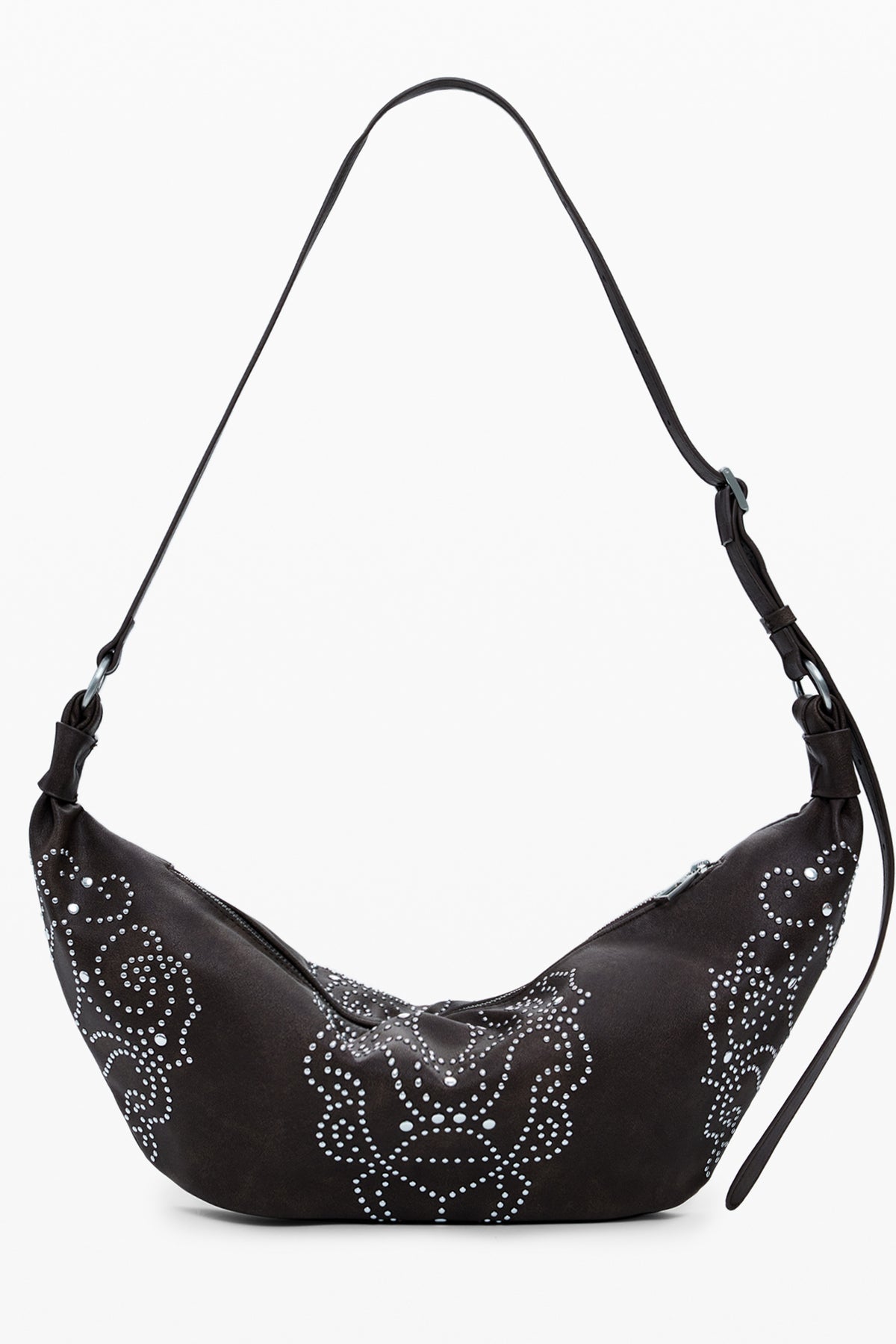 Mala DESIGUAL de mulher castanha