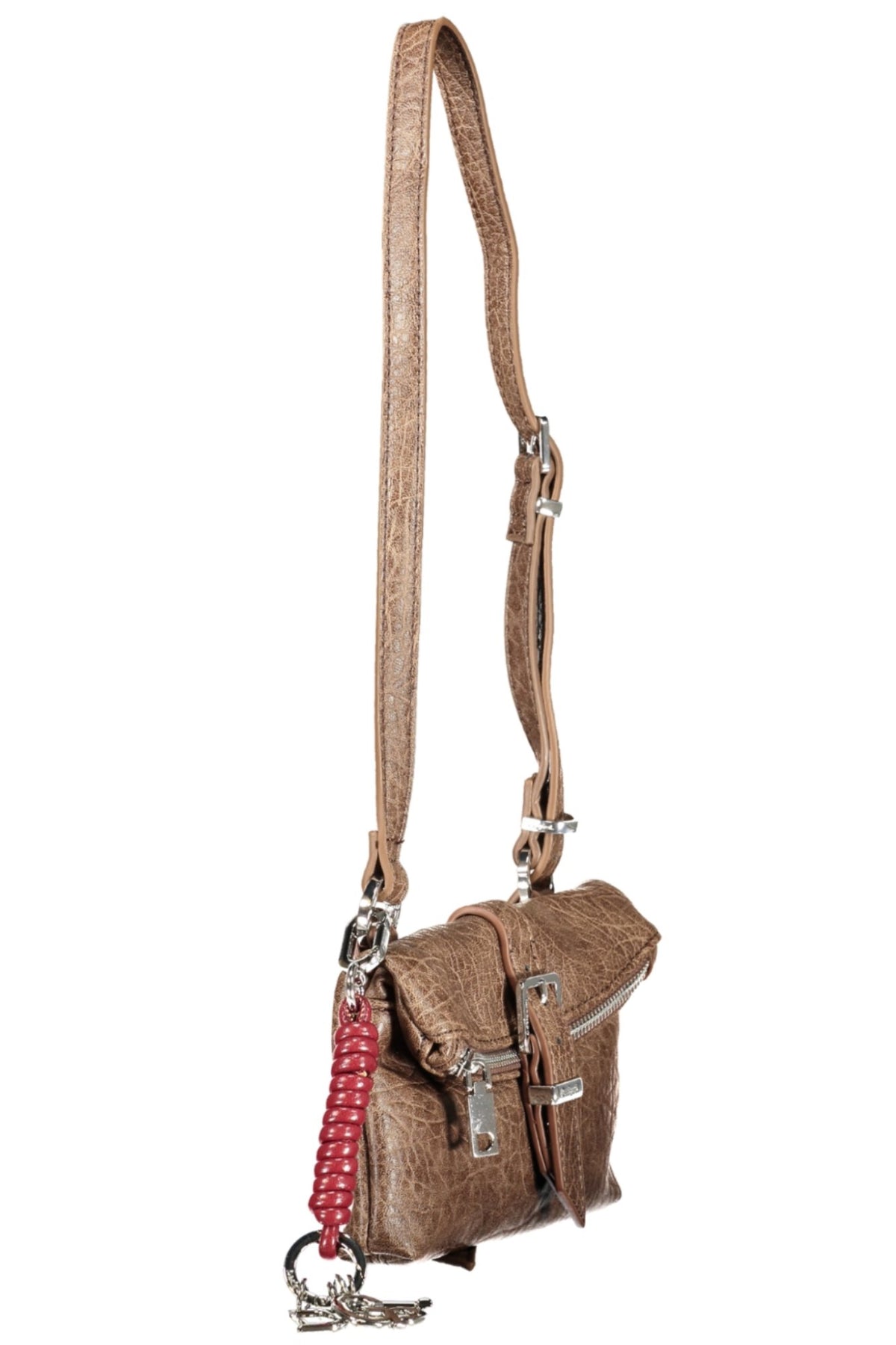 Mala DESIGUAL de mulher castanha