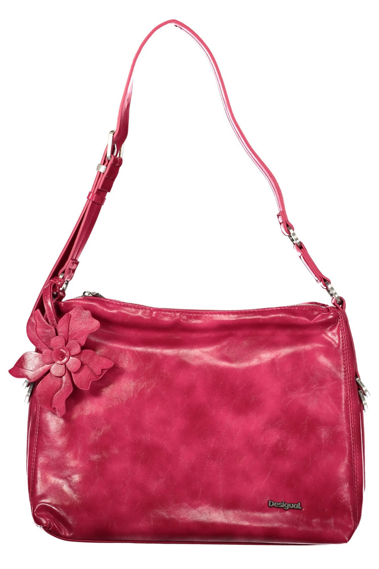Mala DESIGUAL de mulher rosa
