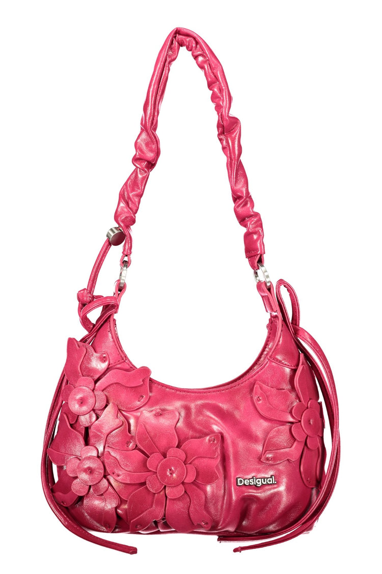 Mala DESIGUAL de mulher rosa
