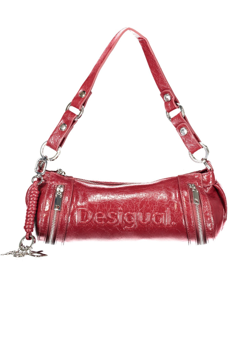 Mala DESIGUAL de mulher vermelha