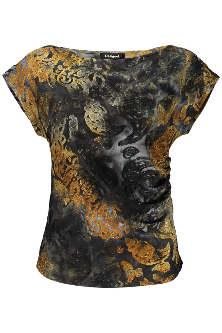 Top DESIGUAL de mulher azul